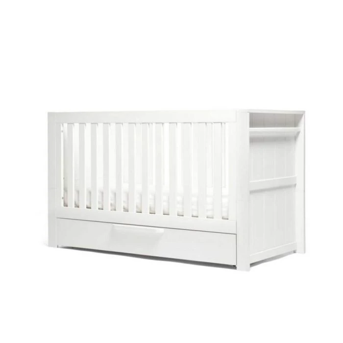 Mamas & Papas Franklin 3 Piece Cotbed Range - White Wash 5 Mamas & Papas Franklin 3 Piece Cotbed Range - White Wash - Image 3