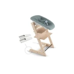 Tripp Trapp® Newborn Set With Toy Hanger – Grey 8 Tripp Trapp® Newborn Set With Toy Hanger – Grey -Pushchairs Store glider detail images tripp trapp newborn