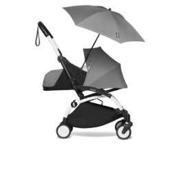 BABYZEN YOYO Parasol Grey 11 BABYZEN YOYO Parasol Grey -Pushchairs Store grey parasol 3
