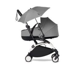 BABYZEN YOYO Parasol Grey 13 BABYZEN YOYO Parasol Grey -Pushchairs Store grey parasol 5