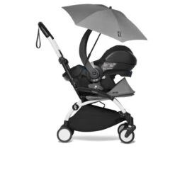 BABYZEN YOYO Parasol Grey 14 BABYZEN YOYO Parasol Grey -Pushchairs Store grey parasol 6