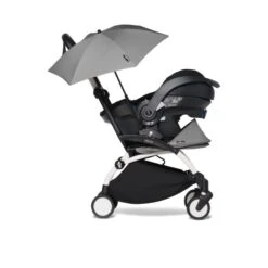 BABYZEN YOYO Parasol Grey 15 BABYZEN YOYO Parasol Grey -Pushchairs Store grey parasol 7