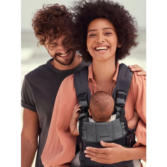 BabyBjorn Carrier Harmony 3D Mesh - Anthracite 4 BabyBjorn Carrier Harmony 3D Mesh - Anthracite - Image 2