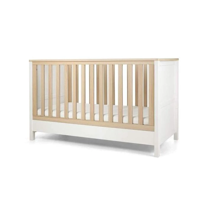 Harwell Cot Bed Set - White/Oak 5 Harwell Cot Bed Set - White/Oak - Image 3