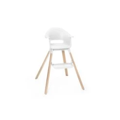 Clikk™ Highchair - White -Pushchairs Store highchair stokke clikk