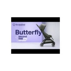 Butterfly Stroller Black / Stormy Blue -Pushchairs Store hqdefault 17 101