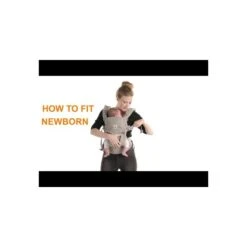 Omni 360 Baby Carrier Cotton - Pure Black 10 Omni 360 Baby Carrier Cotton - Pure Black -Pushchairs Store hqdefault 1 1