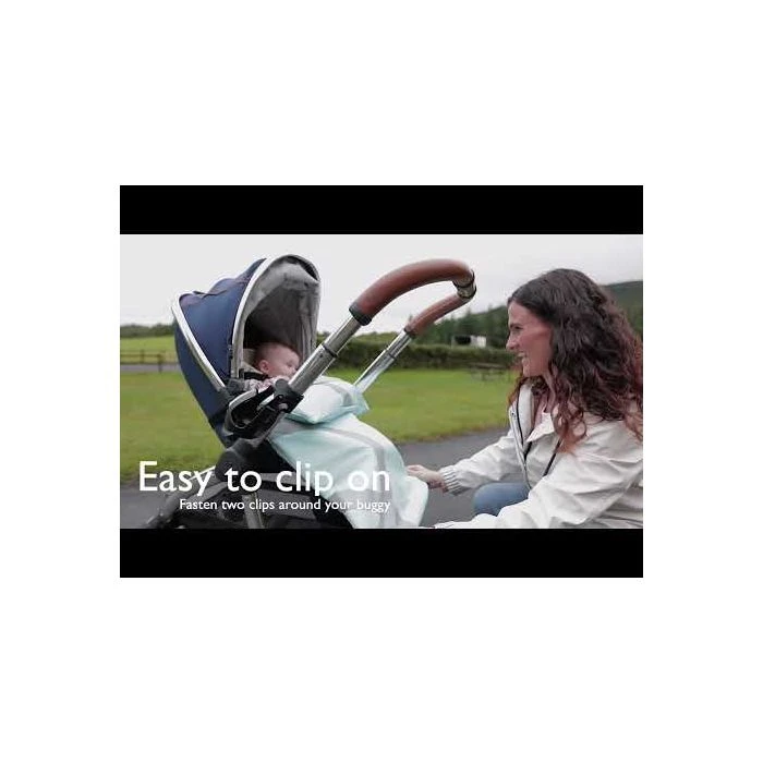 Blinky 5 In 1 Footmuff & Rain Cover- Space Black 8 Blinky 5 In 1 Footmuff & Rain Cover- Space Black - Image 6