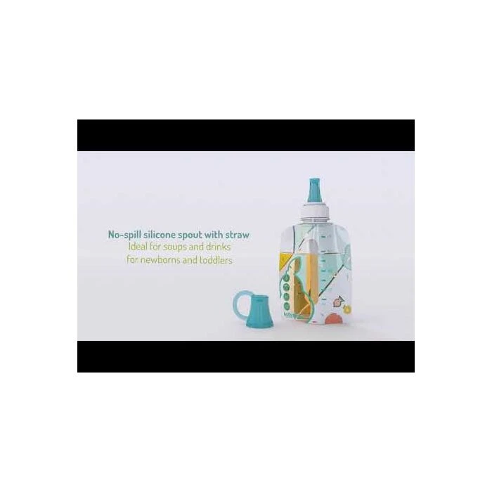 Babymoov FoodiiReusable Food Pouches Starter Kit 8 Babymoov FoodiiReusable Food Pouches Starter Kit - Image 6