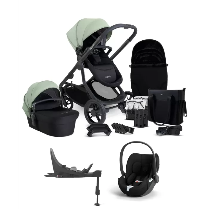 Orange 4 Pushchair Bundle Travel System With Cloud T Car Seat & Base 3 Orange 4 Pushchair Bundle Travel System With Cloud T Car Seat & Base