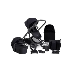 Orange 4 Pushchair Bundle Jet -Black Edition