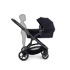 Orange 4 Pushchair Bundle Jet -Black Edition -Pushchairs Store image 3 orange 4 black edition profile cc elv pf rob 1