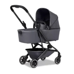 Aer+ From Birth -Stone Grey -Pushchairs Store joolz aer cot stone grey flat 2 a5d92000 8838 4474 83d9 dce82deda523
