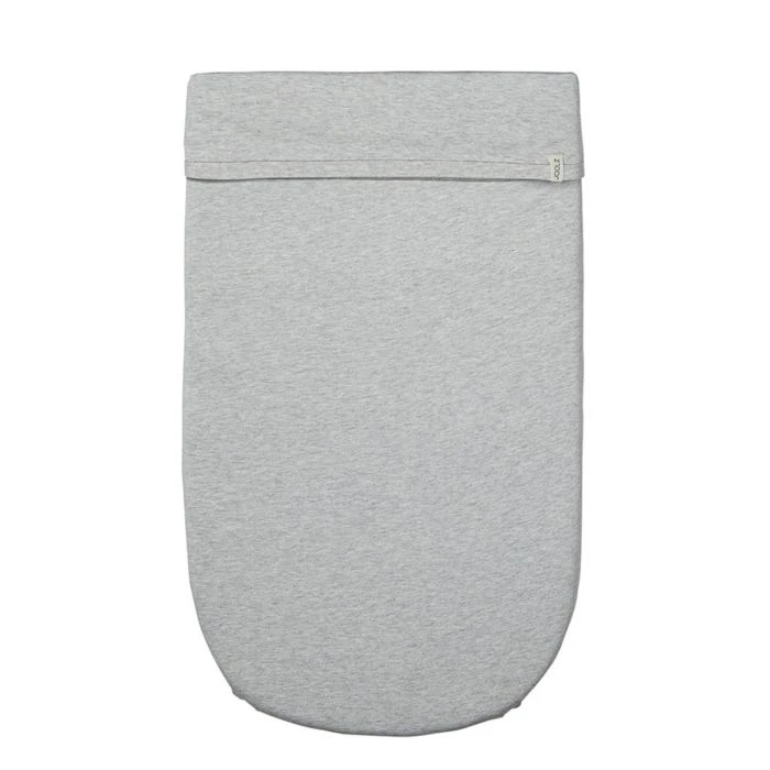 Essential Fitted Sheets - Grey Melange 3 Essential Fitted Sheets - Grey Melange