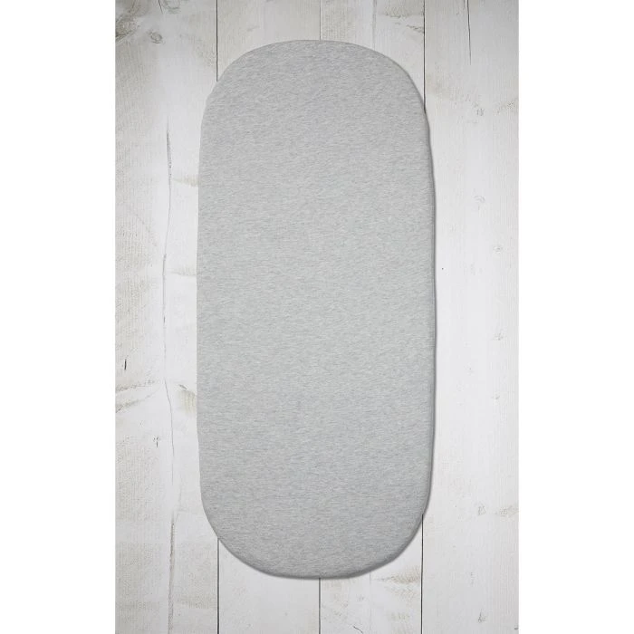 Essential Fitted Sheets - Grey Melange 5 Essential Fitted Sheets - Grey Melange - Image 3