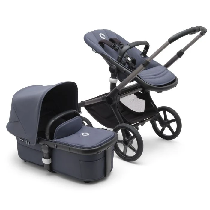 Fox 5, 2-in-1 All Terrain Stroller - Graphite/Stormy Blue 8 Fox 5, 2-in-1 All Terrain Stroller - Graphite/Stormy Blue - Image 6