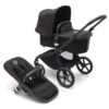 Fox 5, 2-in-1 All Terrain Stroller - Black/Midnight Black