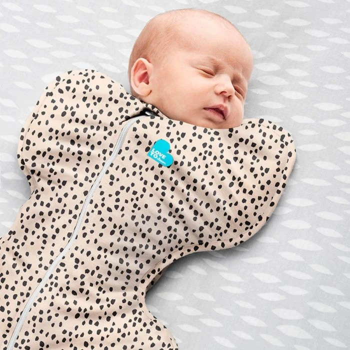 Love To Swaddle UP Cotton 1TogMedium -Animal Print Beige 5 Love To Swaddle UP Cotton 1TogMedium -Animal Print Beige - Image 3