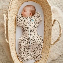 Love To Swaddle UP Cotton 1TogSmall - Animal Print Beige -Pushchairs Store love to dream swaddle up designer original 1 0 tog nb animal print beige 4 08543