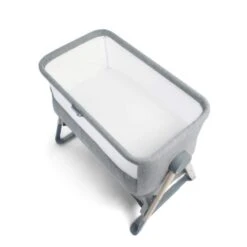 Mamas & Papas Lua Bedside Crib - Grey -Pushchairs Store lua3