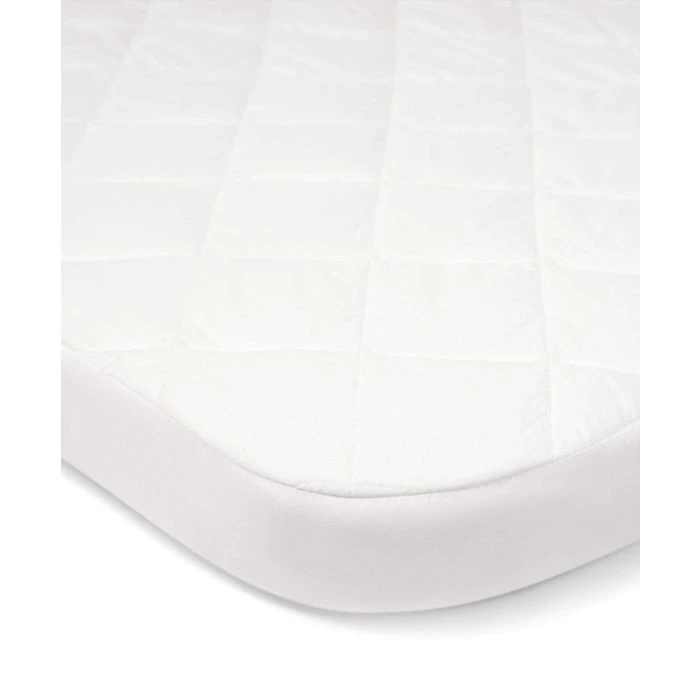 Mamas & Papas Lua Bedside Crib Mattress Protector - White 3 Mamas & Papas Lua Bedside Crib Mattress Protector - White