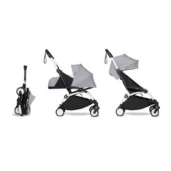 BABYZEN YOYO2 Complete From Newborn Bundle - Stone -Pushchairs Store main bundle image