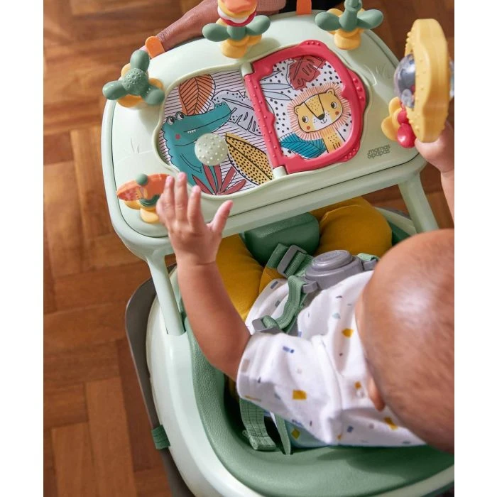 Mamas & Papas Bug 3-in-1 Floor & Booster Seat With Activity Tray - Eucalyptus 8 Mamas & Papas Bug 3-in-1 Floor & Booster Seat With Activity Tray - Eucalyptus - Image 6
