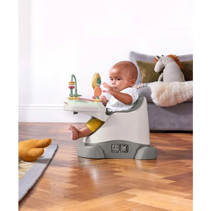 Mamas & Papas Bug 3-in-1 Floor & Booster Seat With Activity Tray - Pebble 8 Mamas & Papas Bug 3-in-1 Floor & Booster Seat With Activity Tray - Pebble - Image 7