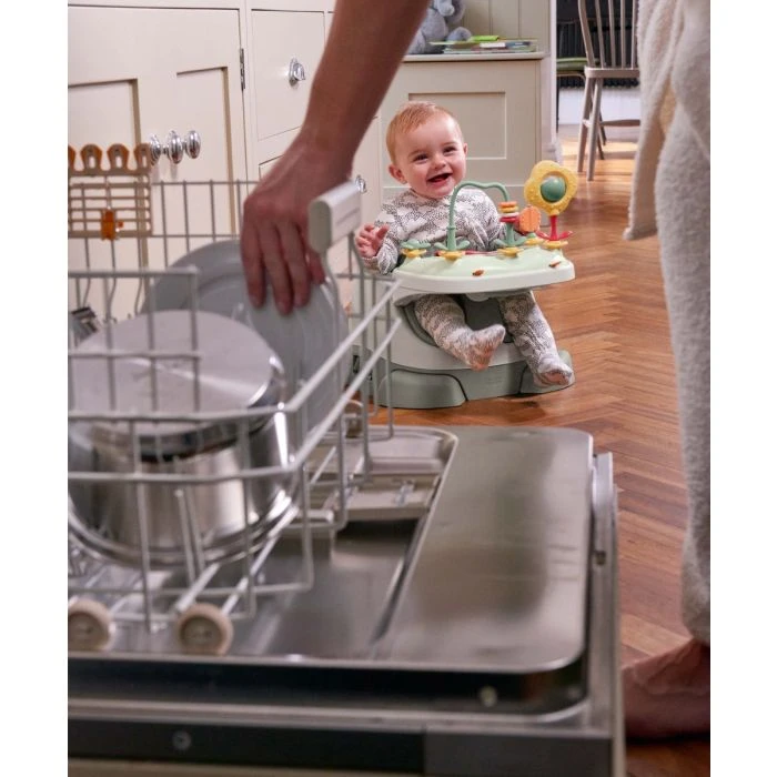 Mamas & Papas Bug 3-in-1 Floor & Booster Seat With Activity Tray - Pebble 6 Mamas & Papas Bug 3-in-1 Floor & Booster Seat With Activity Tray - Pebble - Image 5