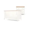 Wedmore 2 Piece Cotbed & Dresser Changer Set- White/Natural -Pushchairs Store mamas papas furniture sets wedmore 2 piece 9