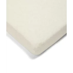 Single Cotbed Fitted Sheett - Oatmeal