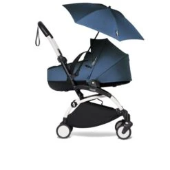 BABYZEN YOYO Parasol Navy Blue -Pushchairs Store navy blue parasol 4