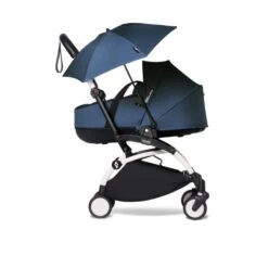 BABYZEN YOYO Parasol Navy Blue -Pushchairs Store navy blue parasol 5
