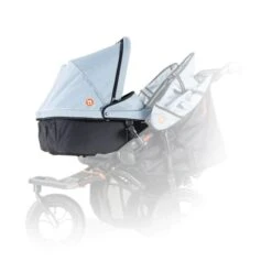Nipper V5 Double Carrycot - Rocksalt Grey -Pushchairs Store out n about out n about double carrycot v5 42014931943738 640x crop center