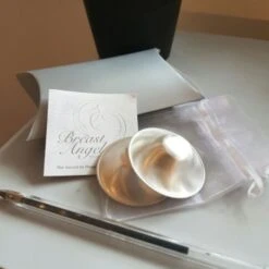 Silverette Nursing Cups - Pure 925 Silver XL Size 19 Silverette Nursing Cups - Pure 925 Silver XL Size -Pushchairs Store silverette nursing cups 51635 1