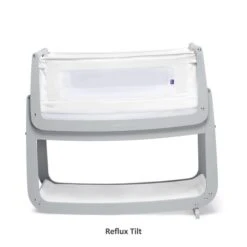SnuzPod4 Bedside Crib Dove Grey -Pushchairs Store sp4 productset dove 05