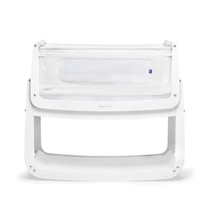 SnuzPod4 Bedside Crib White 3 SnuzPod4 Bedside Crib White