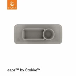 EZPZ™ Clikk™ Placemat - Soft Grey -Pushchairs Store stokke clikk ezpz placemat soft grey 2 56845.1611059578