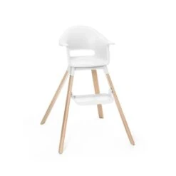 Clikk™ Highchair With Free Clikk™ Travel Bag -Pushchairs Store stokkeclikk white 190612 4740 sp