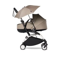 BABYZEN YOYO Parasol Taupe -Pushchairs Store taupe parasol 5