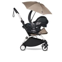 BABYZEN YOYO Parasol Taupe -Pushchairs Store taupe parasol 6