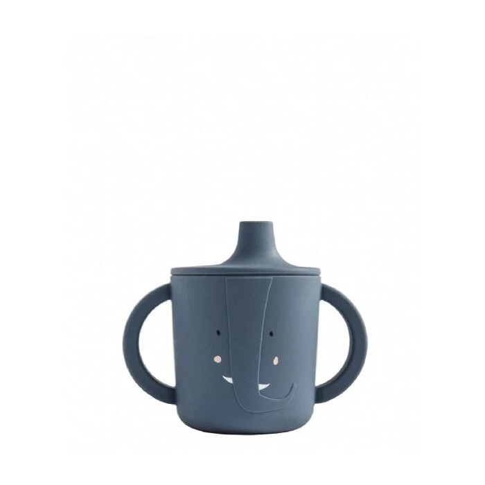 Silicone Sippy Cup -Mrs. Elephant 3 Silicone Sippy Cup -Mrs. Elephant