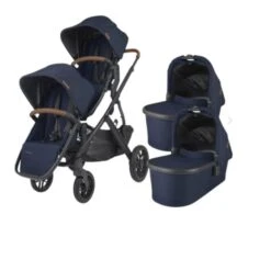 Vista V2 Twin Travel System With 2x Cloud T Car Seat & Bases -Pushchairs Store vista 5