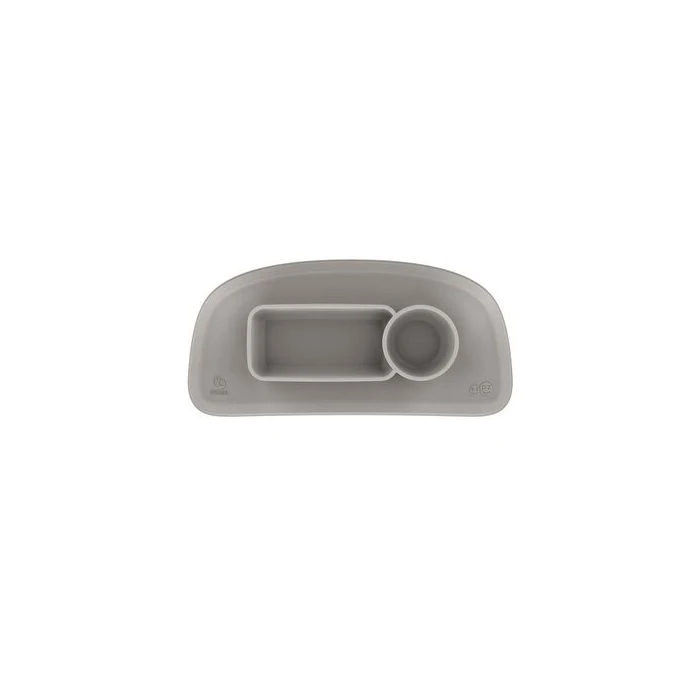 EZPZ™ Tripp Trapp® Placemat - Soft Grey 4 EZPZ™ Tripp Trapp® Placemat - Soft Grey - Image 2