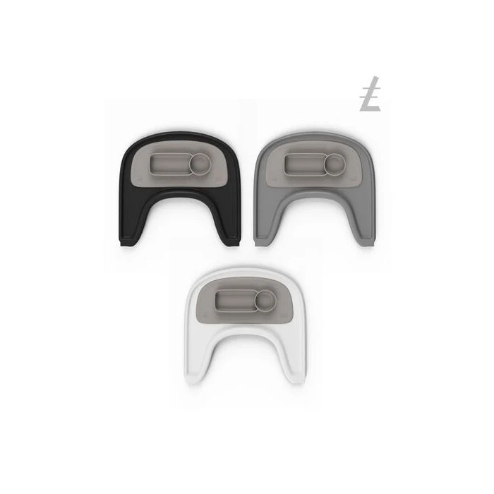 EZPZ™ Tripp Trapp® Placemat - Soft Grey 6 EZPZ™ Tripp Trapp® Placemat - Soft Grey - Image 4