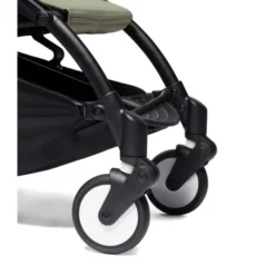 BABYZEN YOYO2 6mth+ Stroller With Free Backpack - Black With Olive -Pushchairs Store yoyo2 6 blackframefrontsuspensions olive web 720x 1